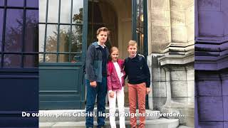 Belgische prinsen en prinsessen terug naar de schoolbanken [upl. by Rosana]