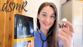 ASMR Student Cardiologist Examines You Heart Doctor 🫀🩺 [upl. by Nnylyram]