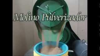 Molino Pulverizador de Discos Industrial 300 [upl. by Lapotin36]