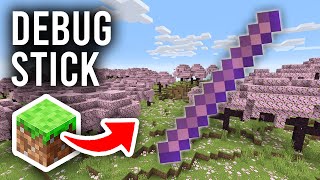 How To Get Debug Stick In Minecraft  Full Guide [upl. by Aiel604]