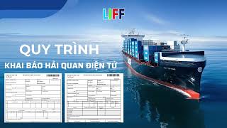 Quy trình khai báo hải quan điện tử hàng xuất khẩu  Lacco logistics khaihaiquan forwarder [upl. by Kartis80]