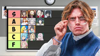 We Made a Waifu Tier List at School [upl. by Gautea244]