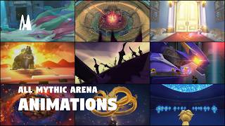 ALL MYTHIC ARENA ANIMATIONS  OPENINGS  TFT SET 12 [upl. by Nonnaihr]