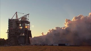 SLS RS25 Engine Test 15 November 2018 [upl. by Eigna634]