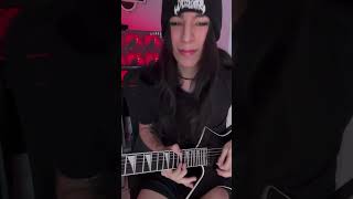 MEGADETH LUCRETIA Marty solo metal megadeth martyfriedman guitarsolo [upl. by Haase]