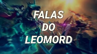 FALAS DO LEOMORD  TRAILER EM PORTUGUÊS  MOBILE LEGENDS [upl. by Henghold]