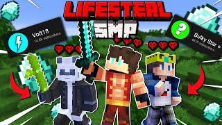 24 HOURS in LIFESTEAL SMP wt\ BulkyStar Volt18 [upl. by Neened]