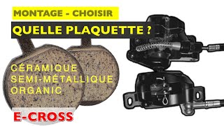 22 Les Types de plaquettes de frein  Démontage des plaquettes Ecross pro [upl. by Peltz912]