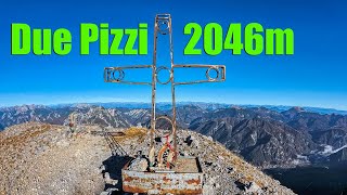 Due Pizzi 2046m amp Monte Gosadon 1968m [upl. by Htebazile]