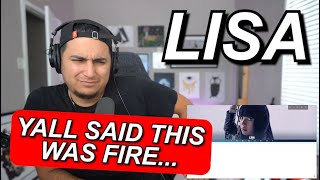 RAPPER REACTS LISA quotMONEYquot FIRST REACTION  REVIEW [upl. by Airdnua]