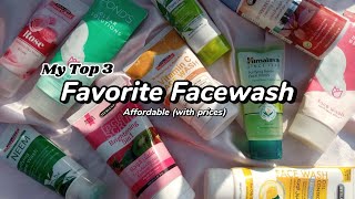 Top 3 Best and Affordable Facewash  Affordable skincare products  Winter selfcare  Honest Review [upl. by Sullivan]