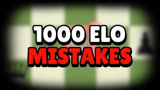 11 Costly Mistakes Keeping You Stuck at 1000 ELO [upl. by Onailerua]