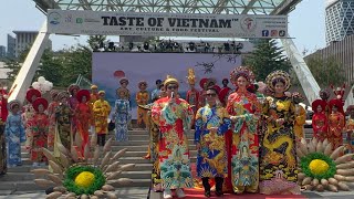 Ao Dai Fashion Show Canada  Taste of Vietnam Festival 🇨🇦 [upl. by Chew]