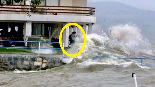 Monster Storm at the Sea of Galilee where Jesus Walked [upl. by Akelahs]