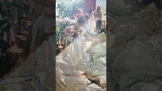 Joaquin Sorolla《Sewing the Sail》1000piecesjigsawpuzzlepuzzlemaniaJoaquinSorolla [upl. by Chappelka]