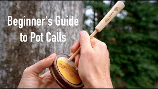 Pot Call Quick Start Guide  A beginners guide to using a slate call friction call turkey call [upl. by Chuu131]