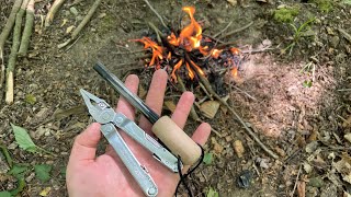 Leatherman Rebar review Minimal EDCbushcraft multitool perfection [upl. by Odlopoel]