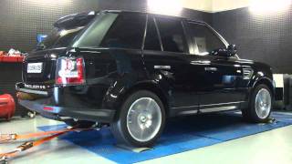 Reprogrammation moteur Range Rover TDV8  306cv dyno Digiservices [upl. by Nomolos634]