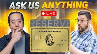 Proposed Changes to the Amex Gold Card  LIVE QampA [upl. by Artekal]