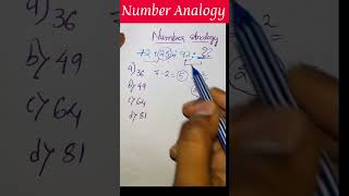 Number Analogy Question  VMStudioStudio reasoning aptitude [upl. by Alakam322]