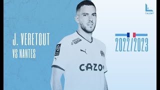 Jordan Veretout  Marseille vs Nantes  2022 [upl. by Netta]