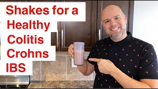 Smoothies and shakes for a healthy Colitis  Crohns and IBS diet [upl. by Marty166]