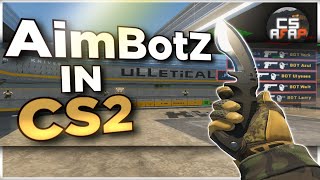 How to play AimBotz in CS2  TEST any KNIFE SKIN  CS2 afap [upl. by Willard]