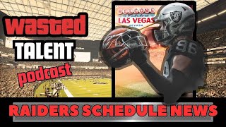 Raiders 2024 Raiders schedule Leaks News and Rumors [upl. by Nosbig]