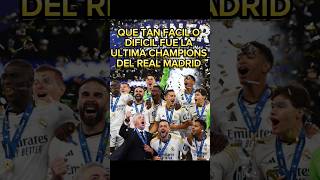 LA ULTIMA CHAMPIONS DEL REAL MADRID FUE FACIL  futbol viralvideo championslegue realmadrid [upl. by Ashlee]