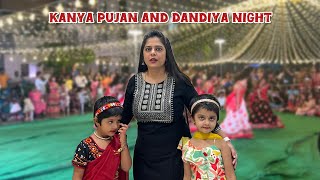 Navratri vlog amp navami pujan Dandiya Night 2024ðŸ˜ [upl. by Marvel796]