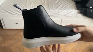 KARL LAGERFELD  Kapri Mens Maison Gore Mid Boot BlackWhite [upl. by Krisha61]