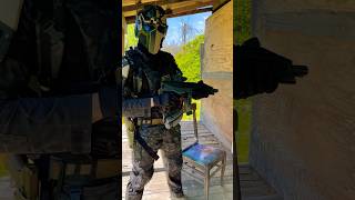 Devtac Ronin and my scorpion evo shortsviral train comment tactical airsoft youtubeshorts [upl. by Seraphim9]