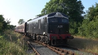 ITGs Loco A39 at Downpatrick  20th July 2013 [upl. by Obe]