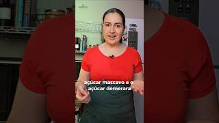 Açúcar Mascavo X Açúcar Demerara [upl. by Julee]