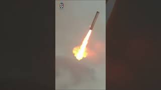 Reentry Booster Slow Mo  Booster 12  Part 6 spaceX starship superheavybooster facts ift5 [upl. by Otinauj]