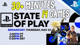 HUGE PlayStation Update STATE OF PLAY MAY 2024 with NEW PlayStation Studios Games TOMORROW [upl. by Swords]