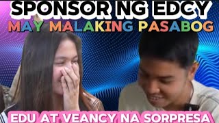 veancy at edu hindi makapaniwala sa pasorpresa ng sponsor [upl. by Oiramd]