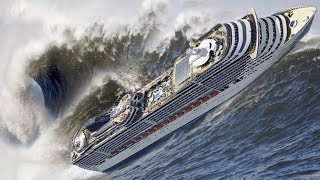 18 Crazy Videos Of Cruise Ships Caught In Massive Storms [upl. by Luce341]