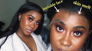 BEST SKIN MELT WIG EVER Invisible  PrePlucked LY Lace Install  Black Friday Ft Alipearl Hair [upl. by Packton]