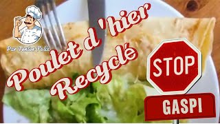 Le poulet dhier recyclé pour ne rien gaspiller [upl. by Sibella459]