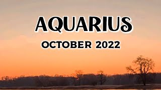 ♒ AQUARIUS Kapalaran • OCTOBER 2022 Horoscope Tagalog Tarot Reading [upl. by Nelloc]