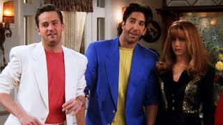 ‘Friends’ Stars Schwimmer and Aniston Remember Matthew Perry [upl. by Squire]