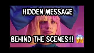 Sia  Thunderclouds HIDDEN MESSAGE Behind The Scenes [upl. by Adniram]