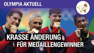 Weil Athleten ständig reinbeißen OlympiaMedaillen künftig aus Schokolade [upl. by Panta312]