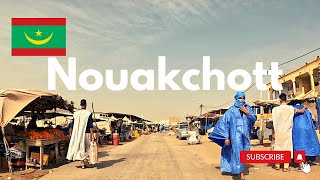 NOUAKCHOTT MAURITANIA City tour Cycling tour Travel Sahara [upl. by Drogin576]