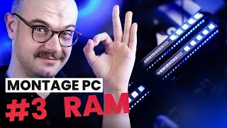 TUTO  Comment installer ses barettes de RAM en 2024  🍫🔍 MONTAGE PC 3 [upl. by Nicram]