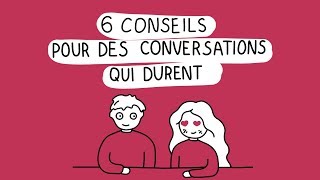 Comment tenir une conversation avec une fille  6 astuces efficaces [upl. by Enelyk273]