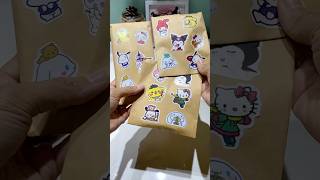 Sanrio blind bag ✨ sanrio kuromi melody hellokitty cinamonroll pochacco pompompurin [upl. by Asilec838]