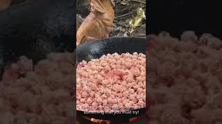 Amazing caramelized popcorn in watermelon flavor shorts youtubeshorts satisfying asmr sounds [upl. by Hselin17]