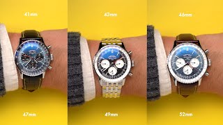 All Three 2022 Breitling Navitimer sizes are doing things to me [upl. by Goober]